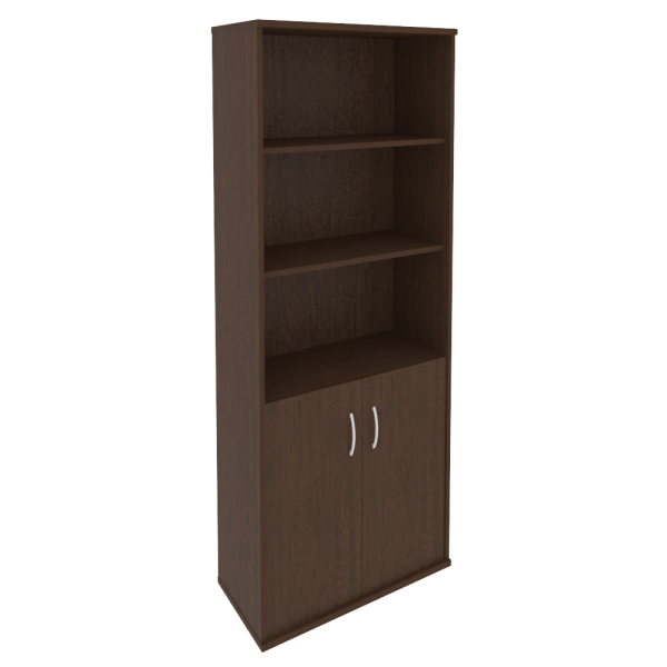 Шкаф высокий широкий (2 низкие двери ЛДСП) А.СТ-1.1