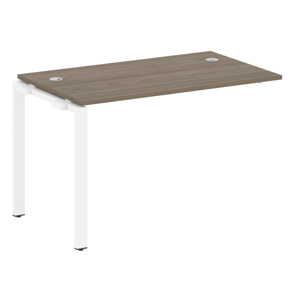 Проходной наборный элемент рабочей станции на П-образном м/к (проходная опора Б.ОСП-72, столешница, БП.ПРС-СП-1.2