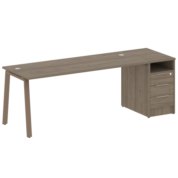 Рабочая станция на А-образном м/к с опорной тумбой БА.РС-СТП -1.5