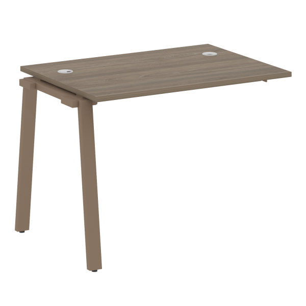 Проходной наборный элемент рабочей станции на А-образном м/к (проходная опора Б.ОСП-72, столешница, БА.ПРС-СП-1.1