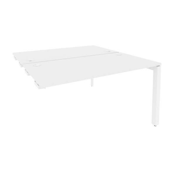 Стол-приставка двойной на П-образном м/к к опорным элем. O.MP-D.SPR-3.7