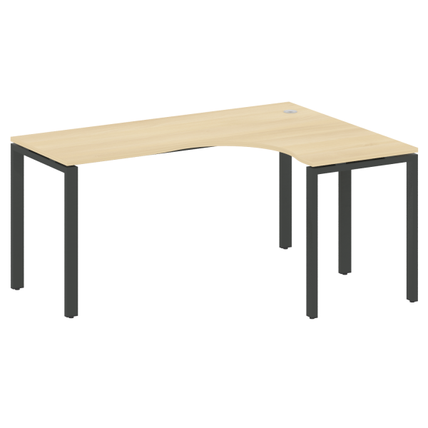 Стол криволинейный правый на П-образном м/к БП.СА-4 Пр
