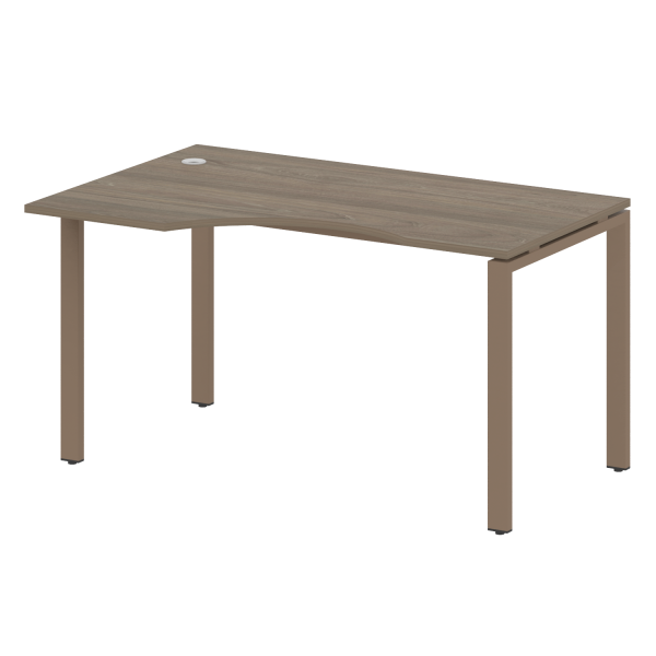 Стол криволинейный левый на П-образном м/к БП.СА-2 Л