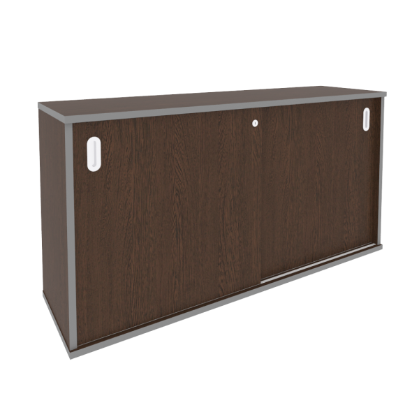 Шкаф-купе низкий (наполнение - полки) Л.ШК-3.2