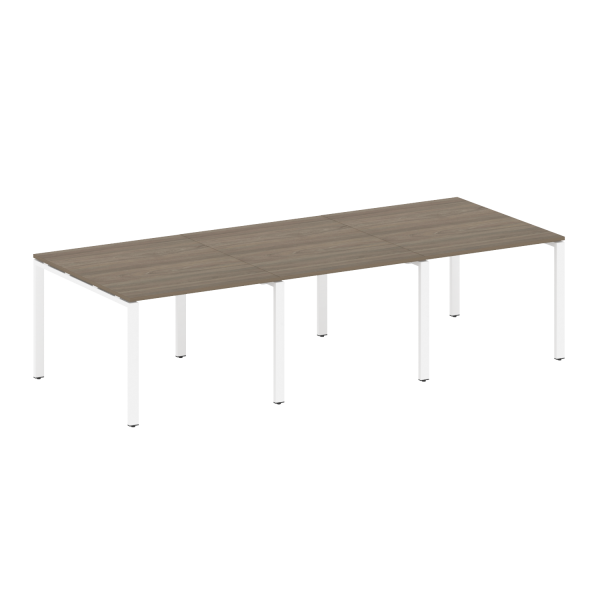 Переговорный стол (3 столешницы) на П-образном м/к БП.ПРГ-3.1