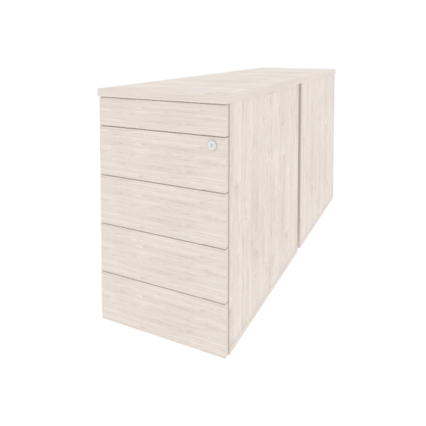 Тумба двойная приставная / опорная (TIP-ON) O.TPO-2.7 TIP