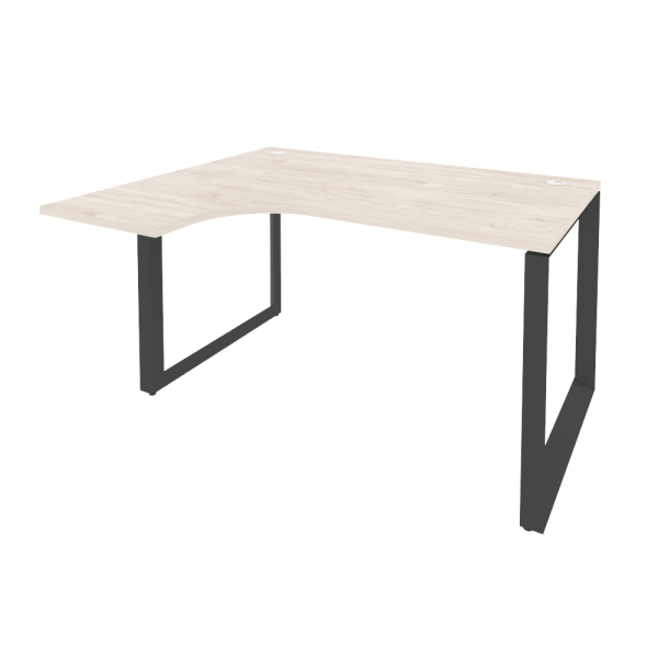Стол эргономичный левый на О-образном м/к O.MО-SA-3L