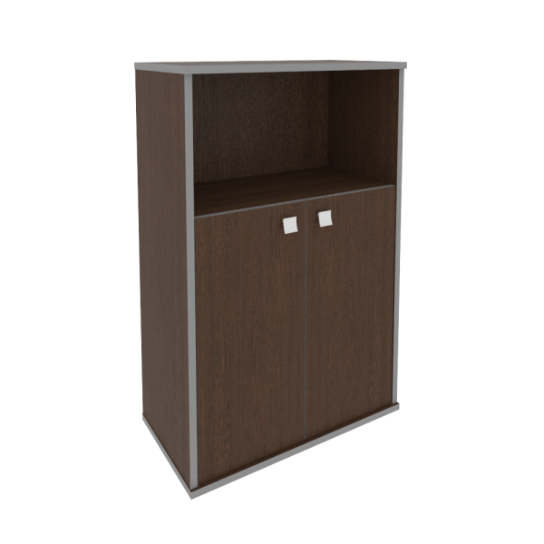 Шкаф средний широкий (2 низкие двери ЛДСП) Л.СТ-2.1