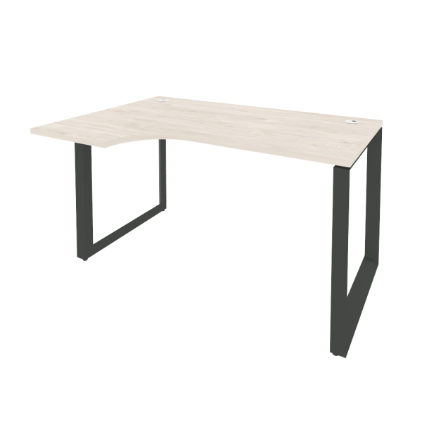 Стол эргономичный левый на О-образном м/к O.MО-SA-2L