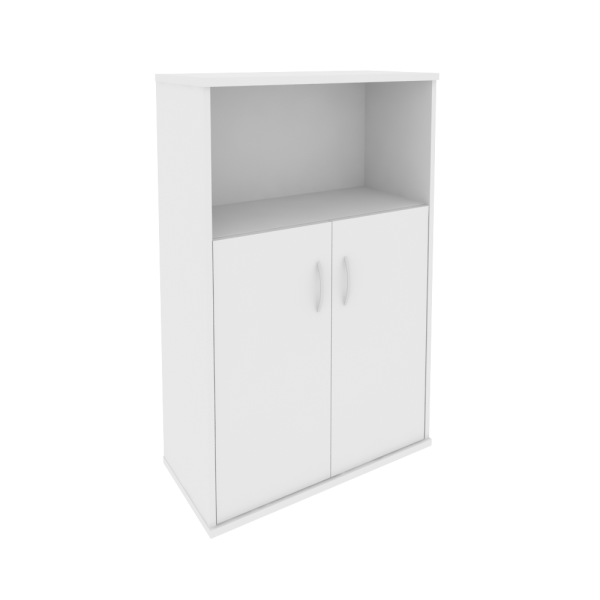 Шкаф средний широкий (2 низкие двери ЛДСП) А.СТ-2.1