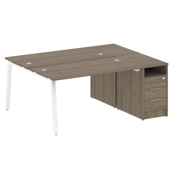 Рабочая станция на А-образном м/к с опорной тумбой БА.РС-СТП-2.3