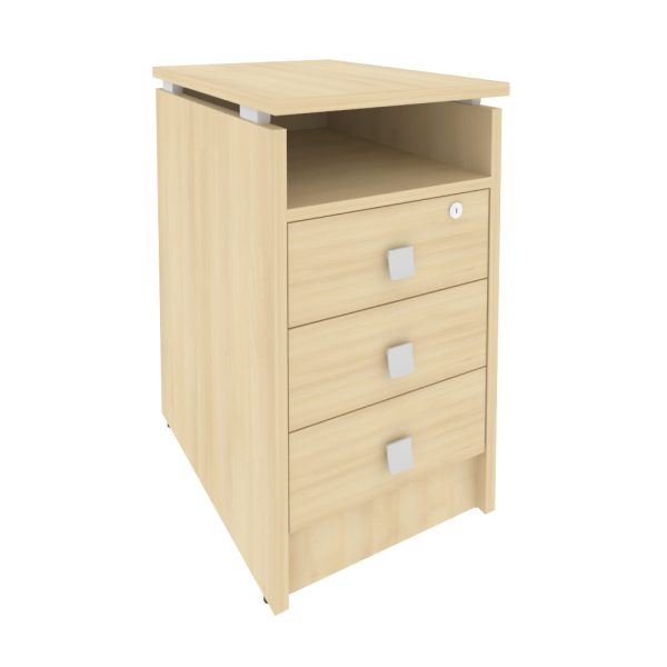 Тумба приставная (с замком) Л.ТП-4.1