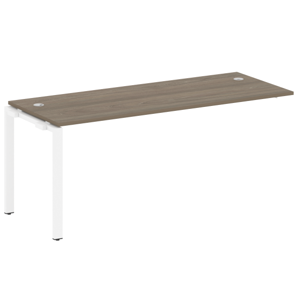 Проходной наборный элемент рабочей станции на П-образном м/к (проходная опора Б.ОСП-72, столешница, БП.ПРС-СП-1.5