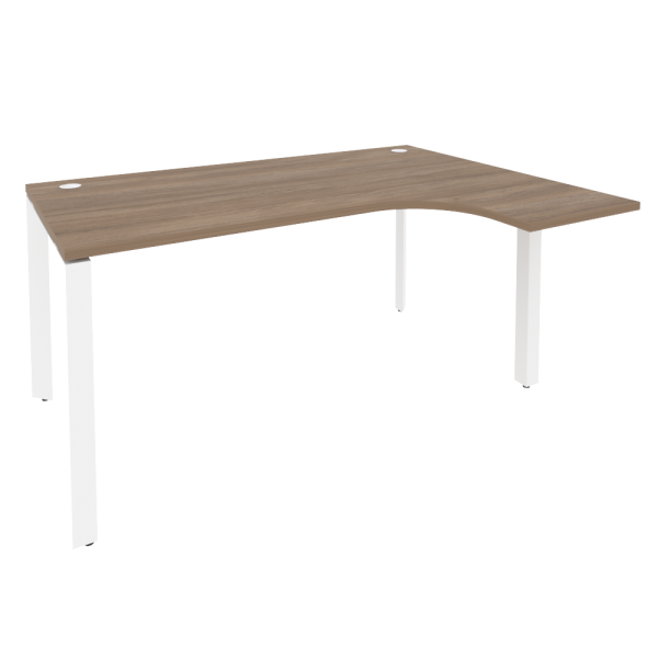 Стол эргономичный правый на П-образном м/к O.MP-SA-4R