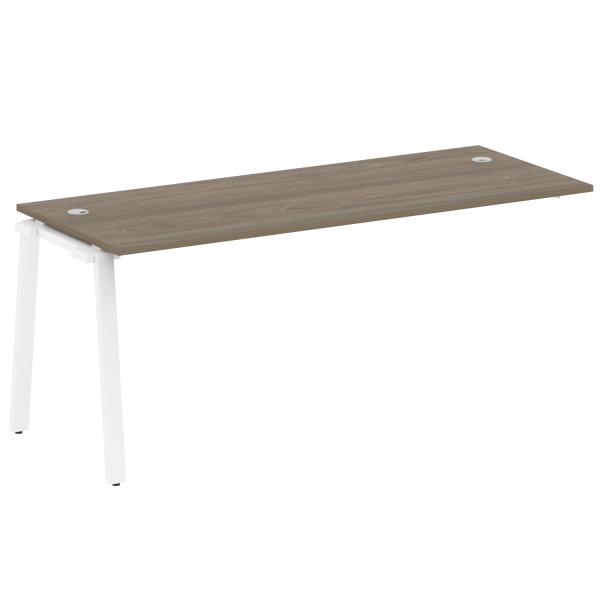 Проходной наборный элемент рабочей станции на А-образном м/к (проходная опора Б.ОСП-72, столешница, БА.ПРС-СП-1.5