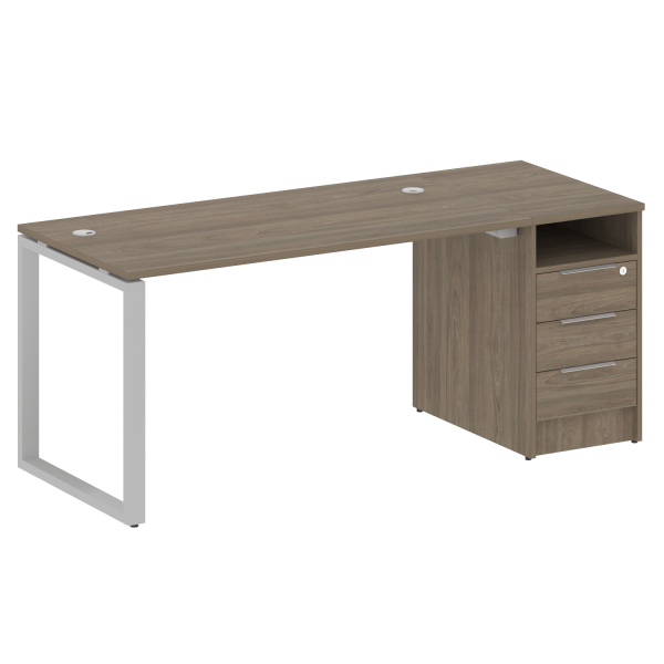 Рабочая станция на О-образном м/к с опорной тумбой БО.РС-СТП -1.3