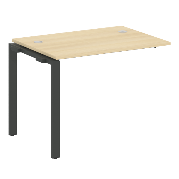 Проходной наборный элемент рабочей станции на П-образном м/к (проходная опора Б.ОСП-72, столешница, БП.ПРС-СП-1.1