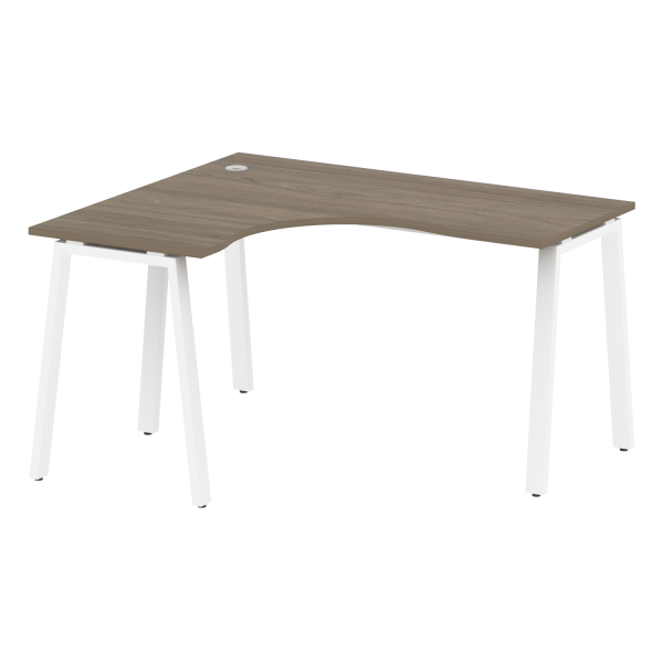 Стол криволинейный левый на А-образном м/к БА.СА-3 Л