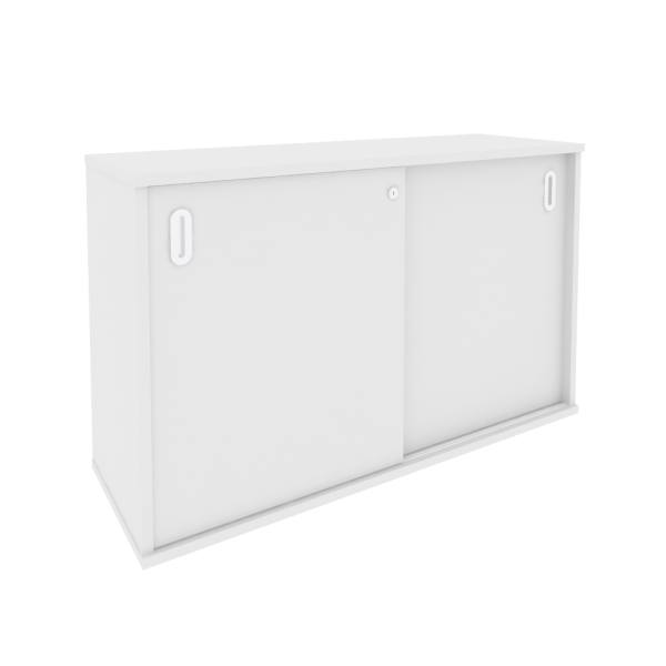 Шкаф-купе низкий (наполнение - полки) Л.ШК-3.1