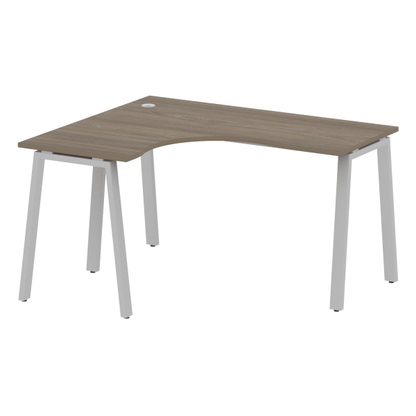 Стол криволинейный левый на А-образном м/к БА.СА-3 Л