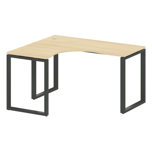 Стол криволинейный левый на О-образном м/к БО.СА-3 Л