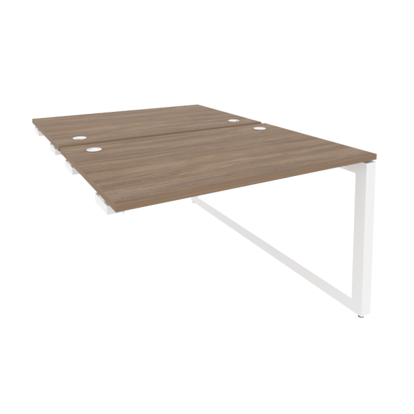 Стол-приставка двойной на О-образном м/к к опорым элем. O.MО-D.SPR-2.8