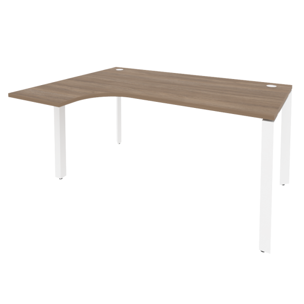 Стол эргономичный левый на П-образном м/к O.MP-SA-4L