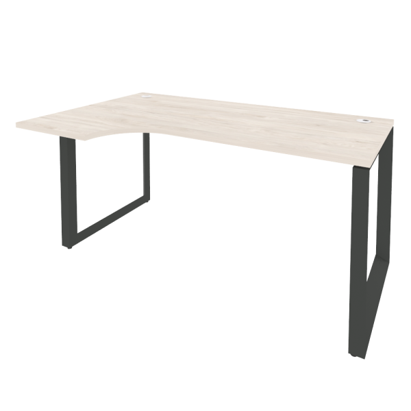 Стол эргономичный левый на О-образном м/к O.MО-SA-1L