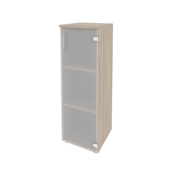 Шкаф средний узкий правый (1 средний фасад стекло) O.SU-2.4(R)