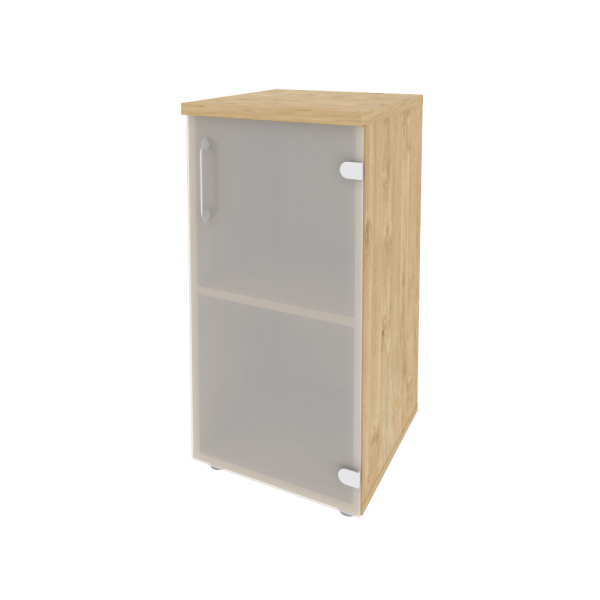 Шкаф низкий узкий правый (1 низкий фасад стекло) O.SU-3.2(R)