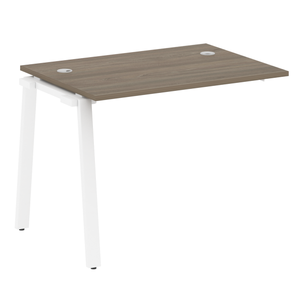 Проходной наборный элемент рабочей станции на А-образном м/к (проходная опора Б.ОСП-72, столешница, БА.ПРС-СП-1.1