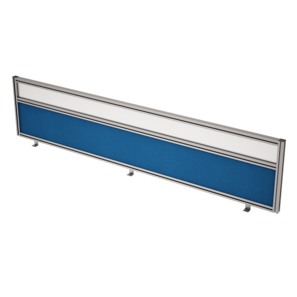 Барьер фронтальный, ткань+мат.стекло в алюминевом профиле 9БТС.0418.8