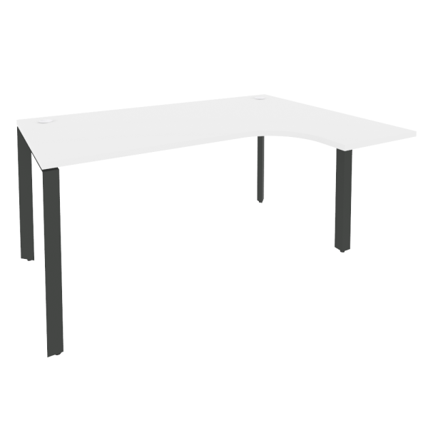 Стол эргономичный правый на П-образном м/к O.MP-SA-4R