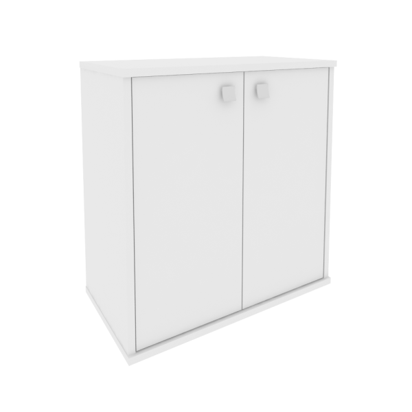 Шкаф низкий широкий (2 низкие двери ЛДСП) Л.СТ-3.1