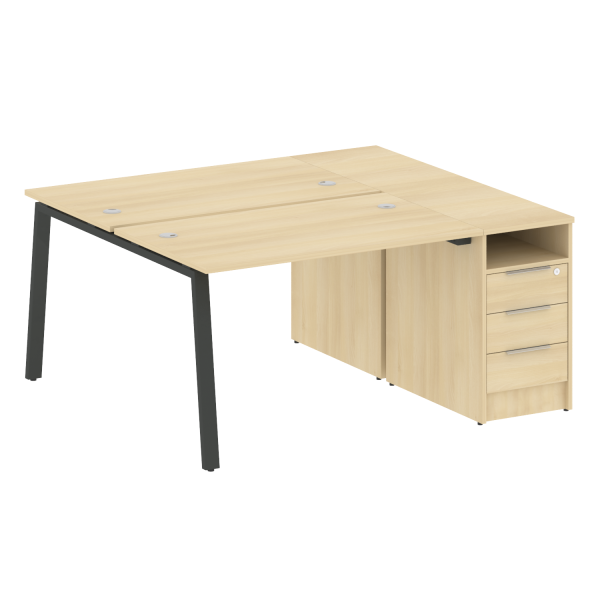 Рабочая станция на А-образном м/к с опорной тумбой БА.РС-СТП-2.2