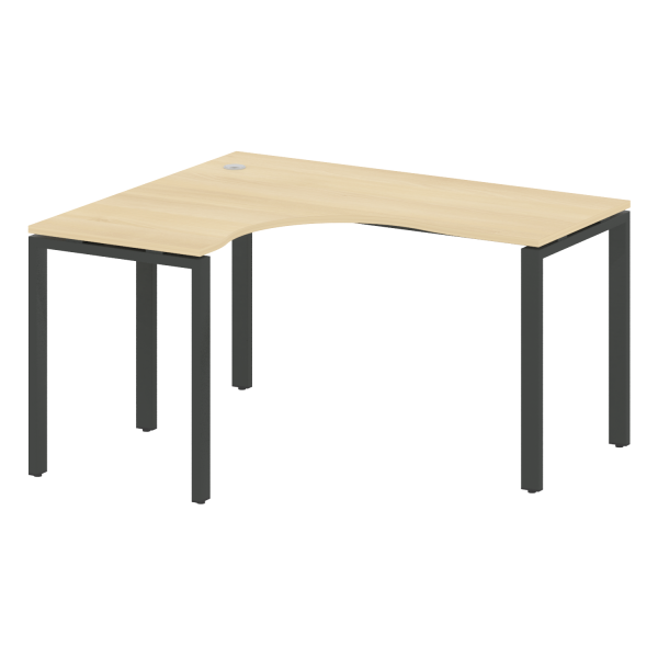 Стол криволинейный левый на П-образном м/к БП.СА-3 Л