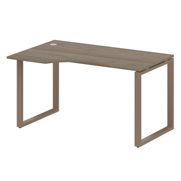 Стол криволинейный левый на О-образном м/к БО.СА-2 Л