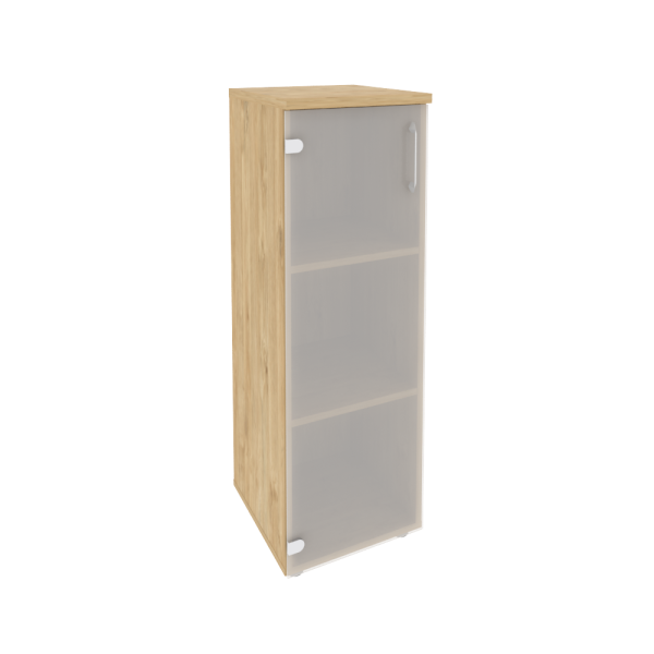 Шкаф средний узкий левый (1 средний фасад стекло) O.SU-2.4(L)