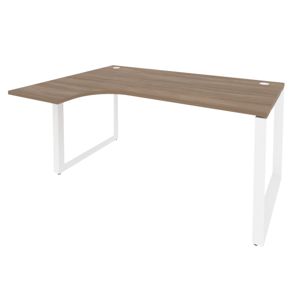 Стол эргономичный левый на О-образном м/к O.MО-SA-4L