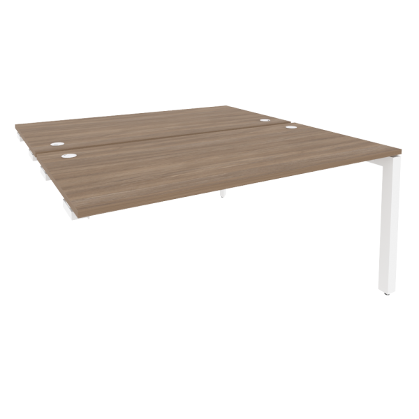 Стол-приставка двойной на П-образном м/к к опорным элем. O.MP-D.SPR-4.8