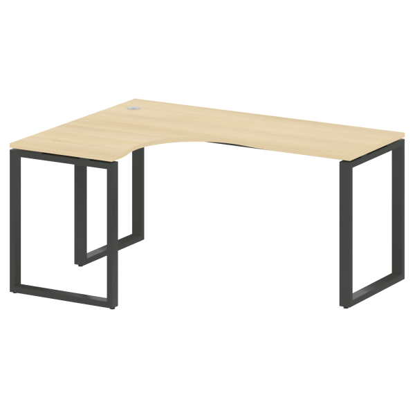 Стол криволинейный левый на О-образном м/к БО.СА-4 Л