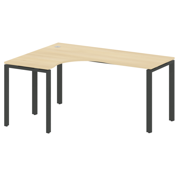 Стол криволинейный левый на П-образном м/к БП.СА-4 Л