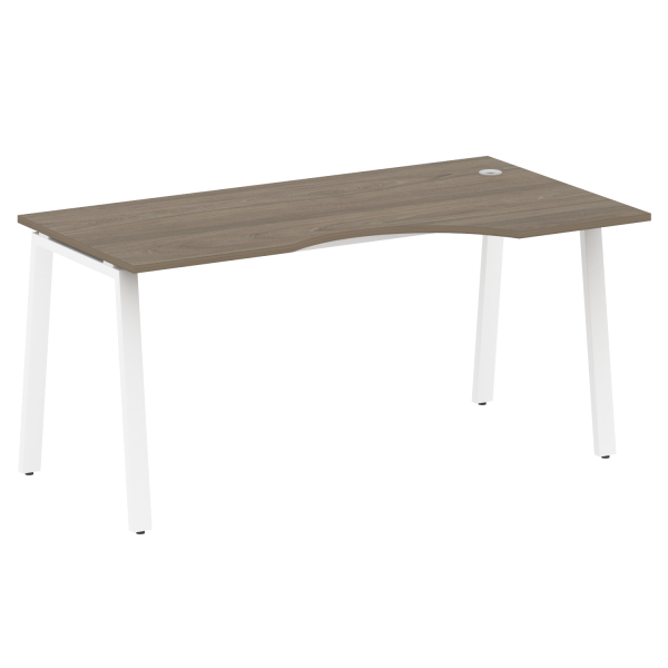 Стол криволинейный правый на А-образном м/к БА.СА-1 Пр