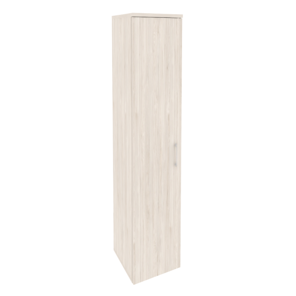 Шкаф высокий узкий левый (1 высокий фасад ЛДСП) O.SU-1.9(L)