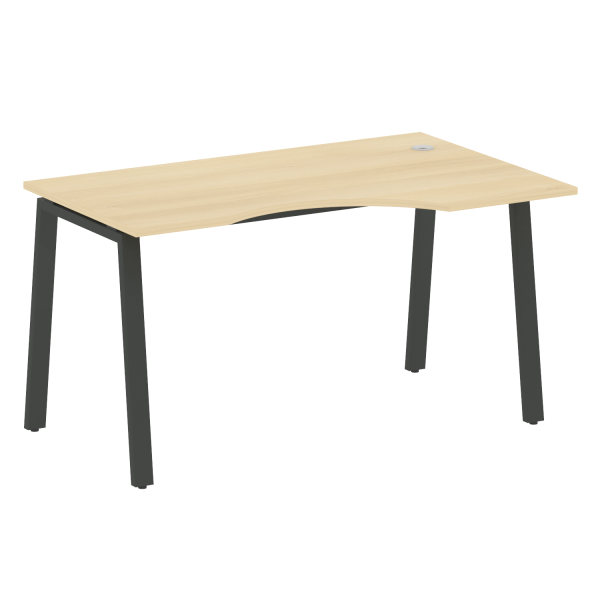 Стол криволинейный правый на А-образном м/к БА.СА-2 Пр