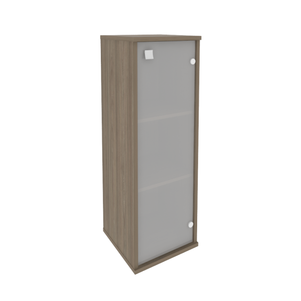 Шкаф средний узкий левый/правый (1 средняя дверь стекло) Л.СУ-2.4 Л/Пр