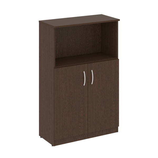 Шкаф средний широкий (2 низкие двери ЛДСП) В.СТ-2.1