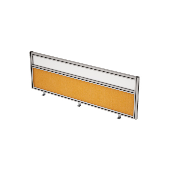 Барьер фронтальный, ткань+мат.стекло в алюминевом профиле 9БТС.0415.8