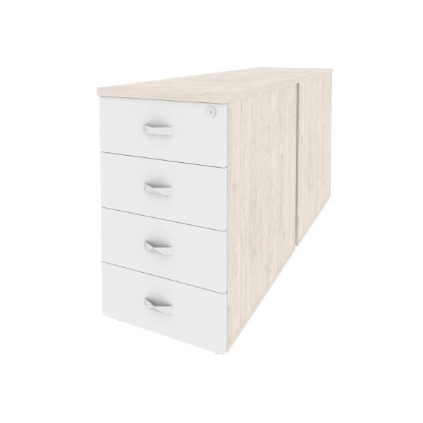 Тумба двойная приставная / опорная O.TPO-2.7