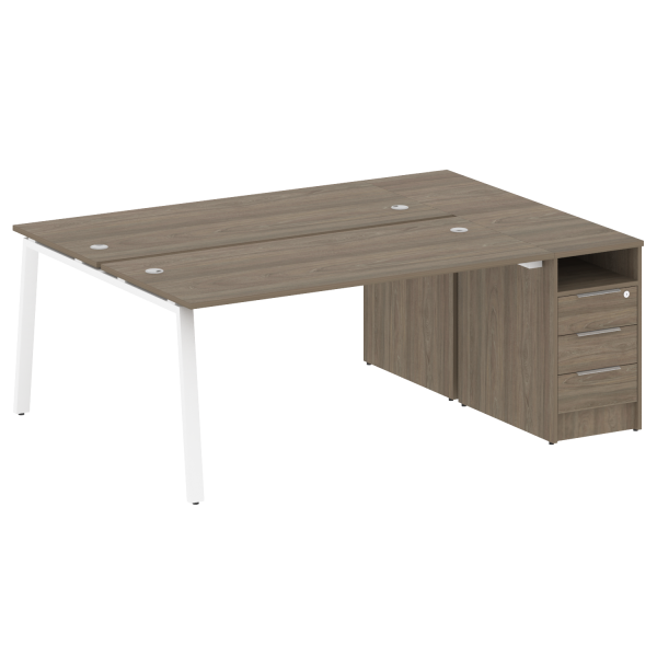 Рабочая станция на А-образном м/к с опорной тумбой БА.РС-СТП-2.4